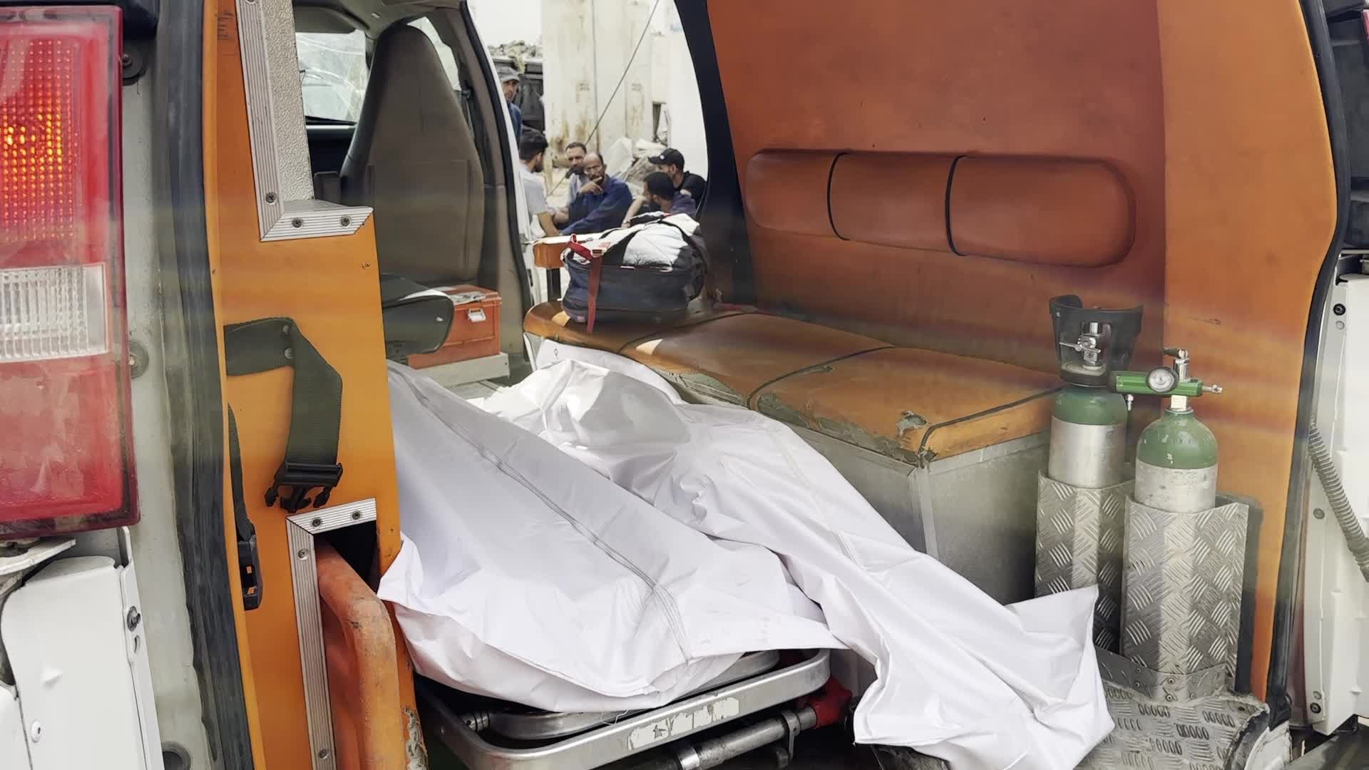 Funeral In Gaza For Victims Of Israeli Strike