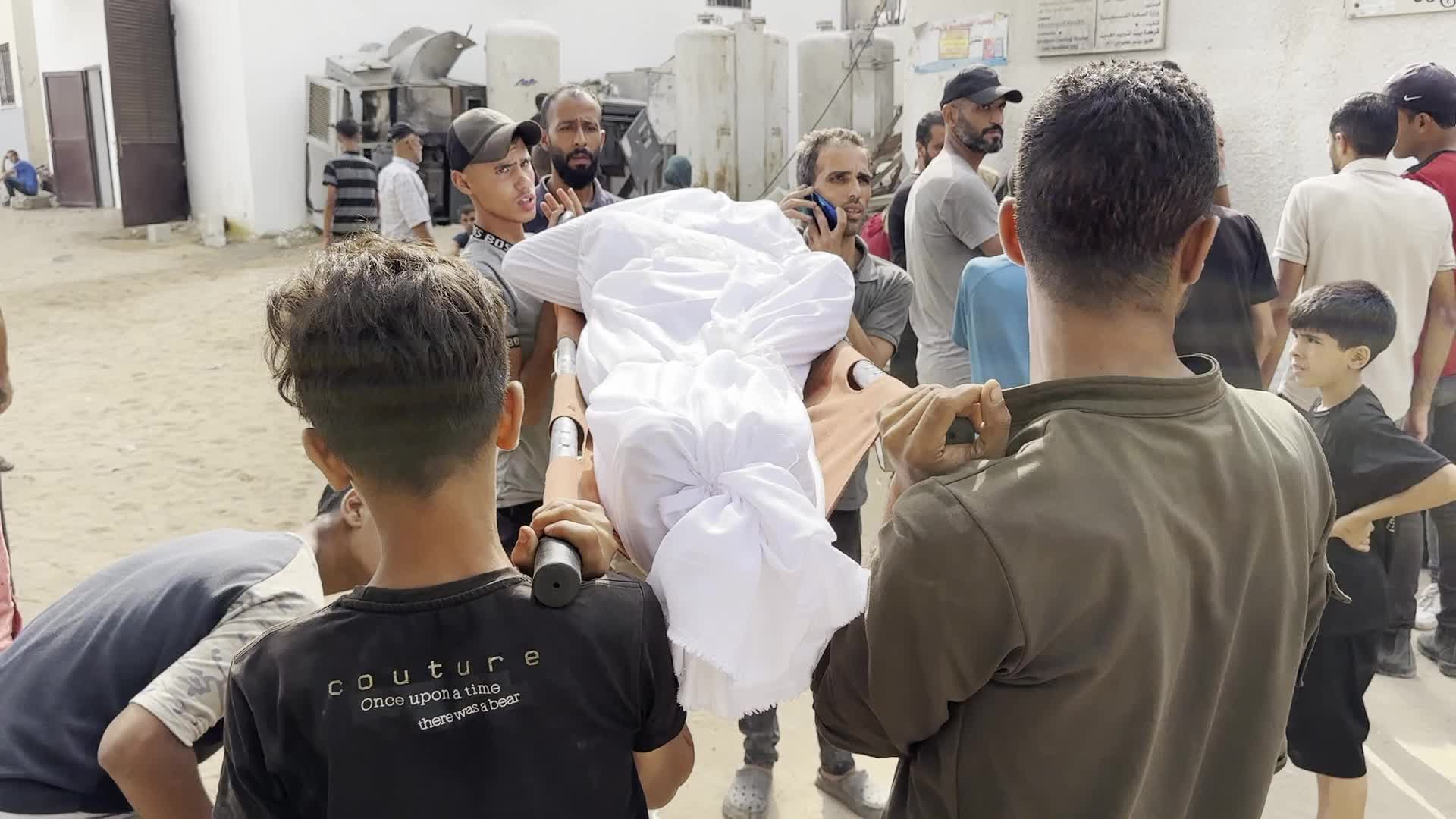 Palestinians Mourns Victims Of Israeli Strikes