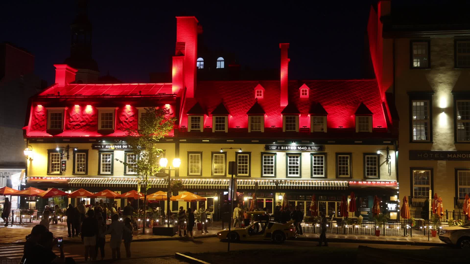 Evening in Old Quebec City