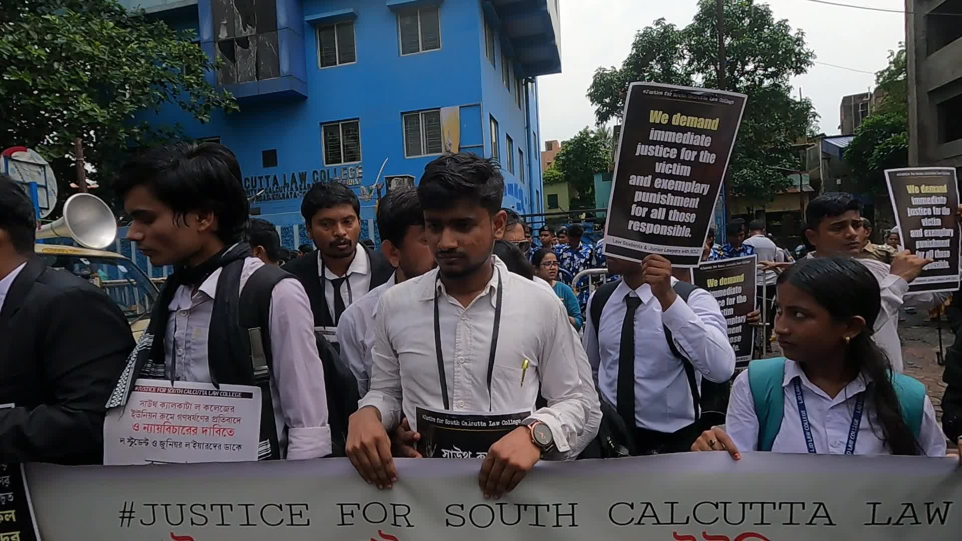 Protest Against The Rape In Kolkata, India
