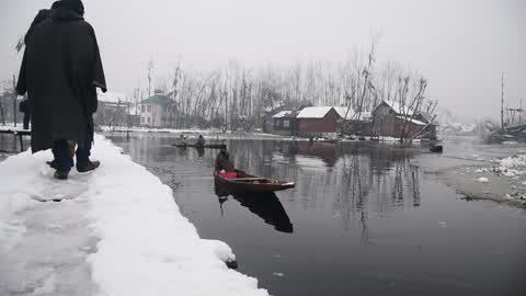 Heavy Snowfall in Kashmir