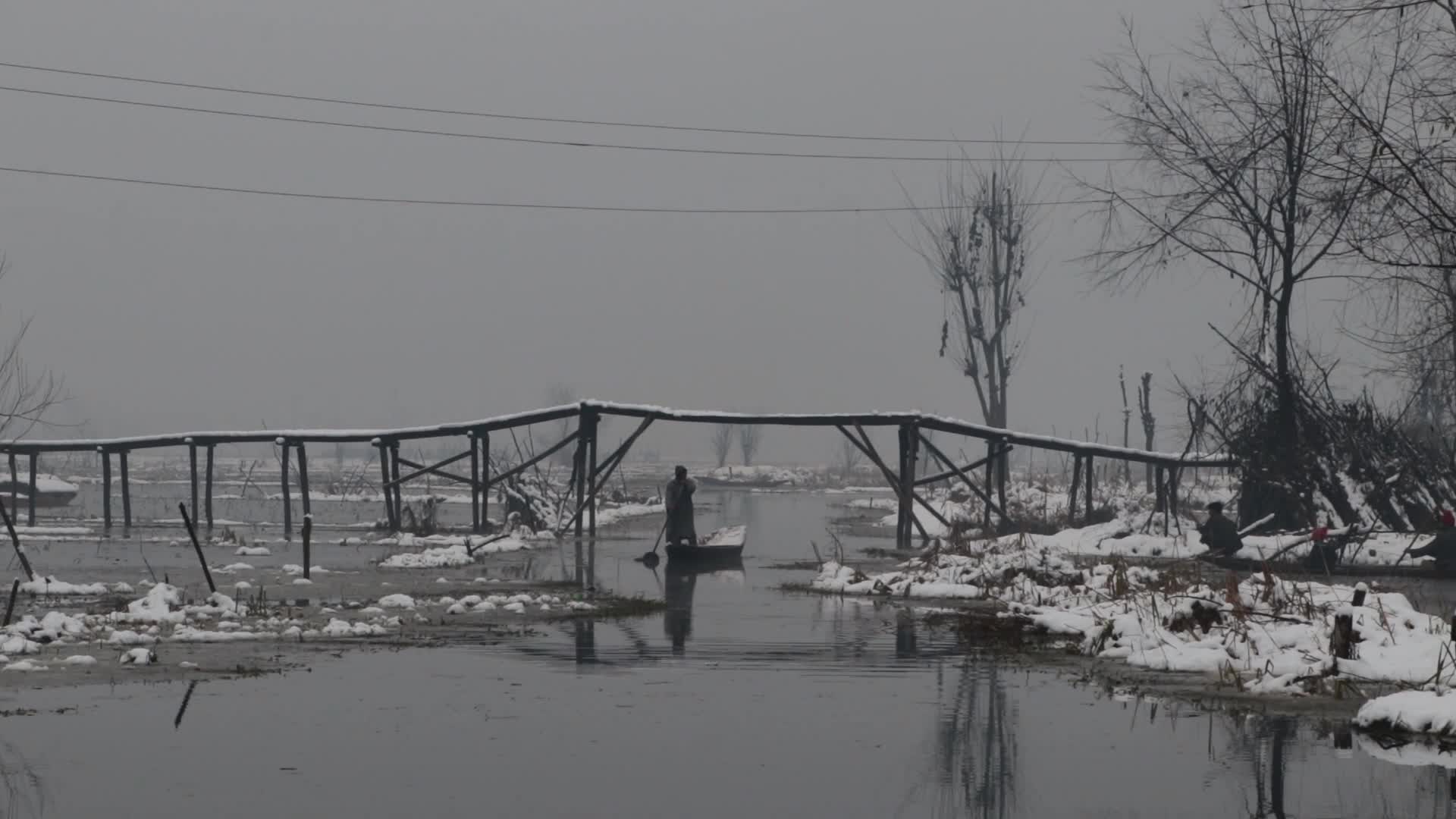 Kashmir Receives Fresh Snowfall