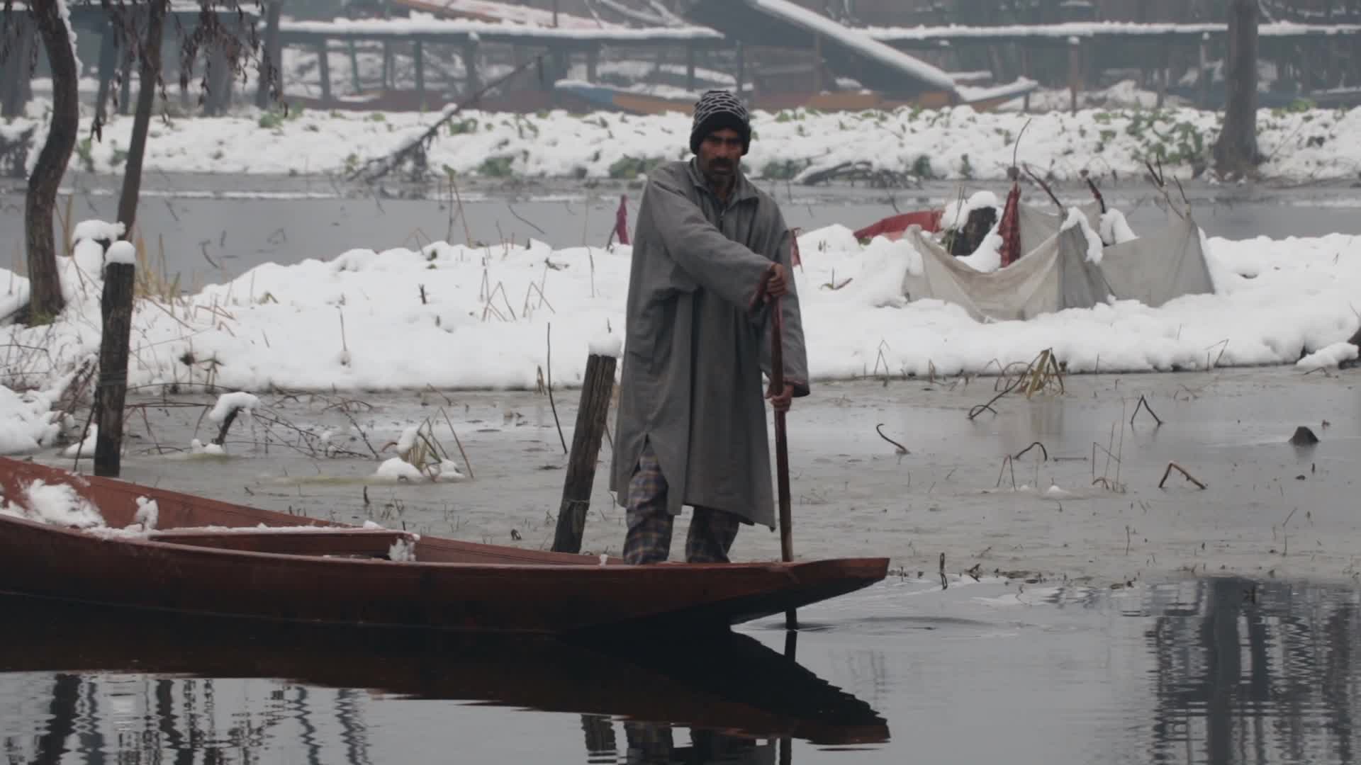 Kashmir Receives Fresh Snowfall