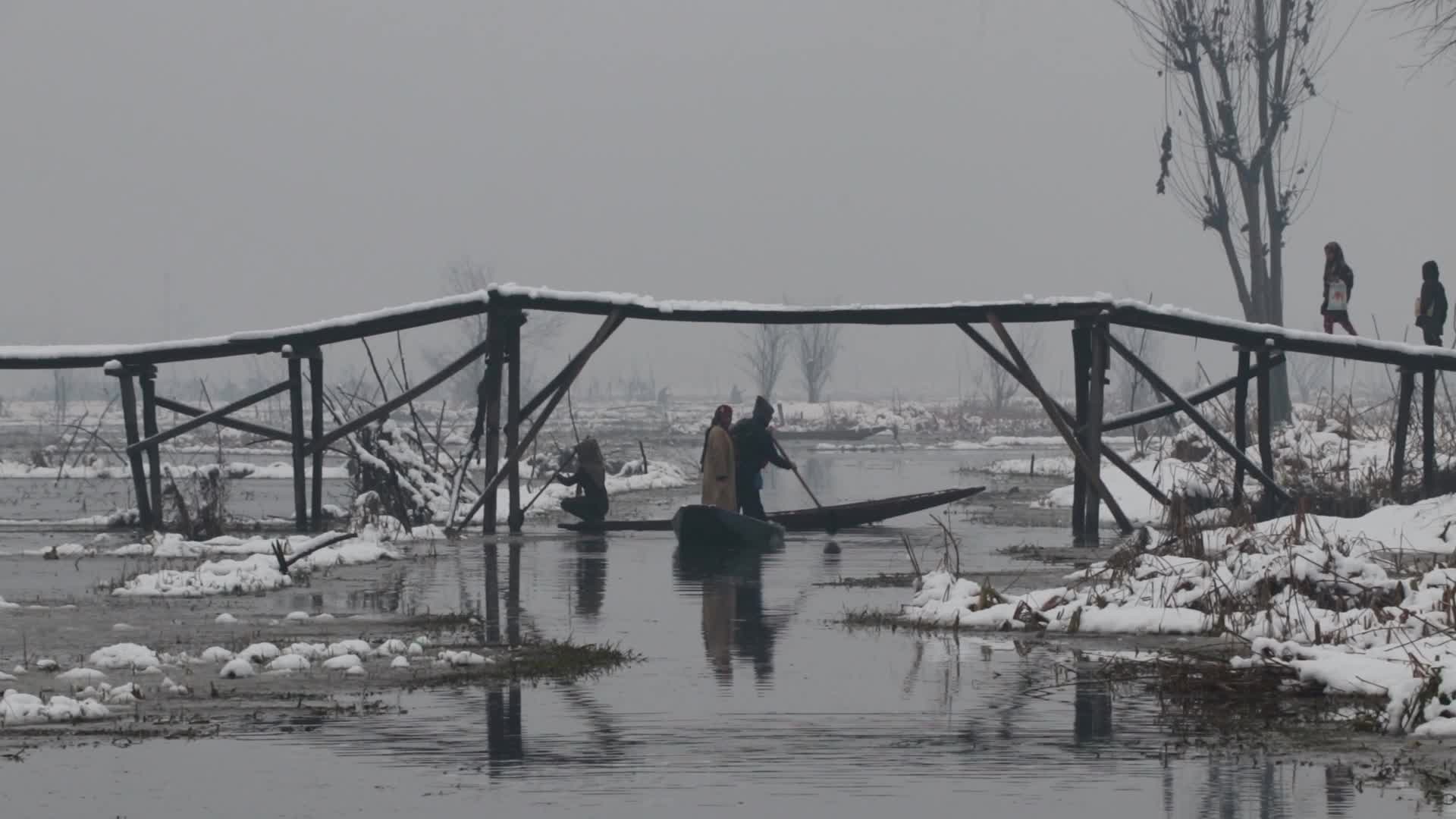 Kashmir Receives Fresh Snowfall