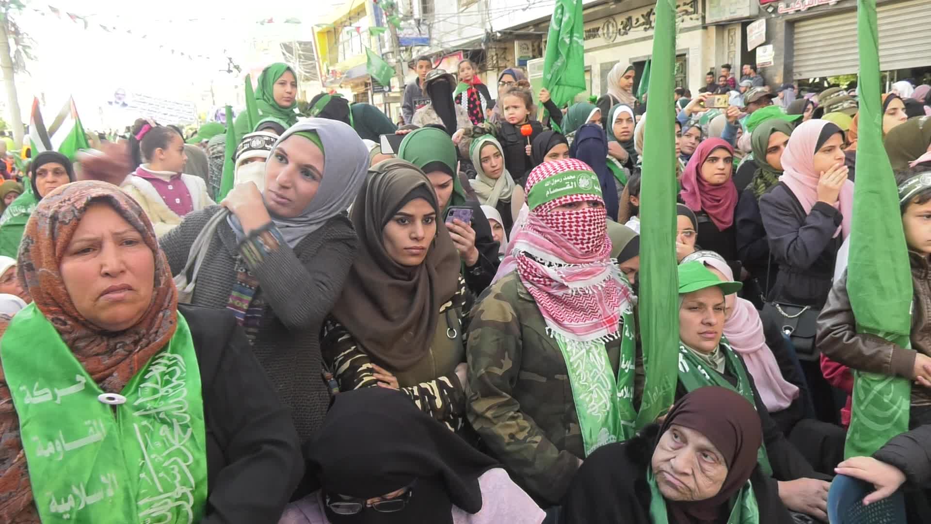 Hamas celebrates its 32nd anniversary in Gaza