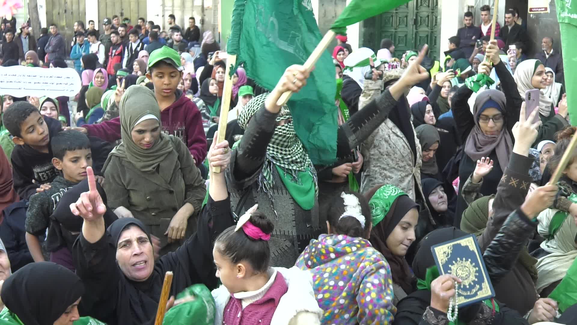 Hamas celebrates its 32nd anniversary in Gaza