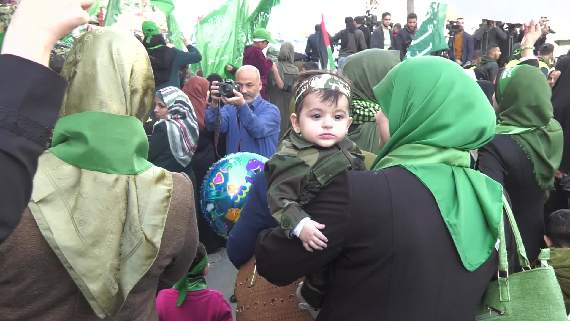 Hamas celebrates its 32nd anniversary in Gaza