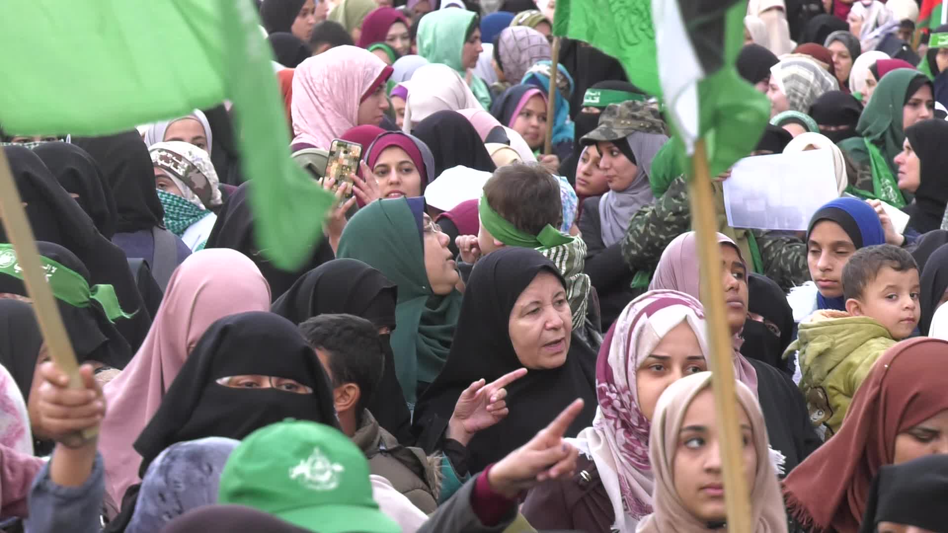 Hamas celebrates its 32nd anniversary in Gaza