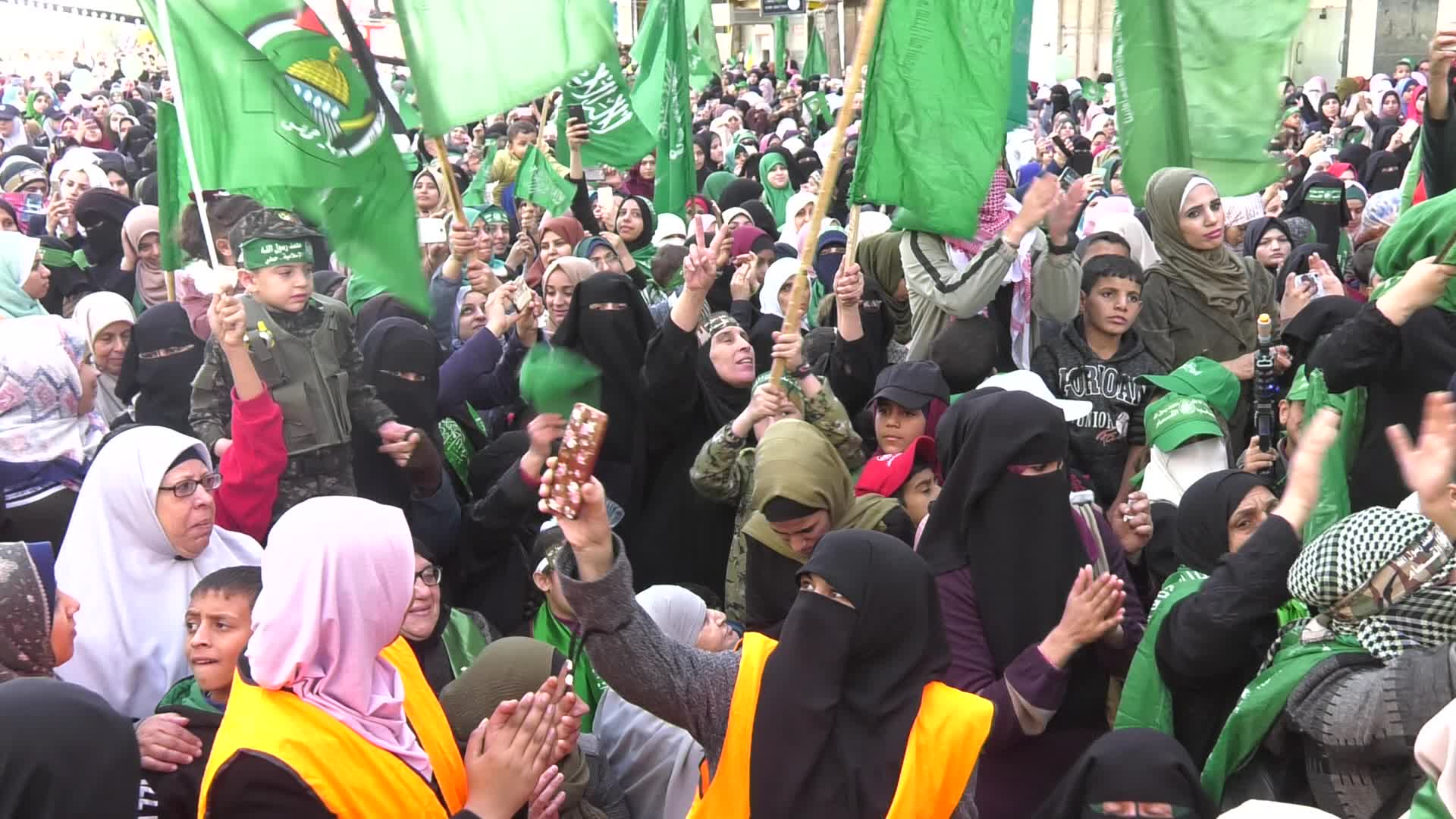 Hamas celebrates its 32nd anniversary in Gaza