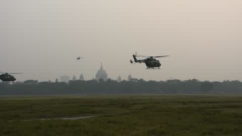 Indian military exercise on Vijay diwas 2019