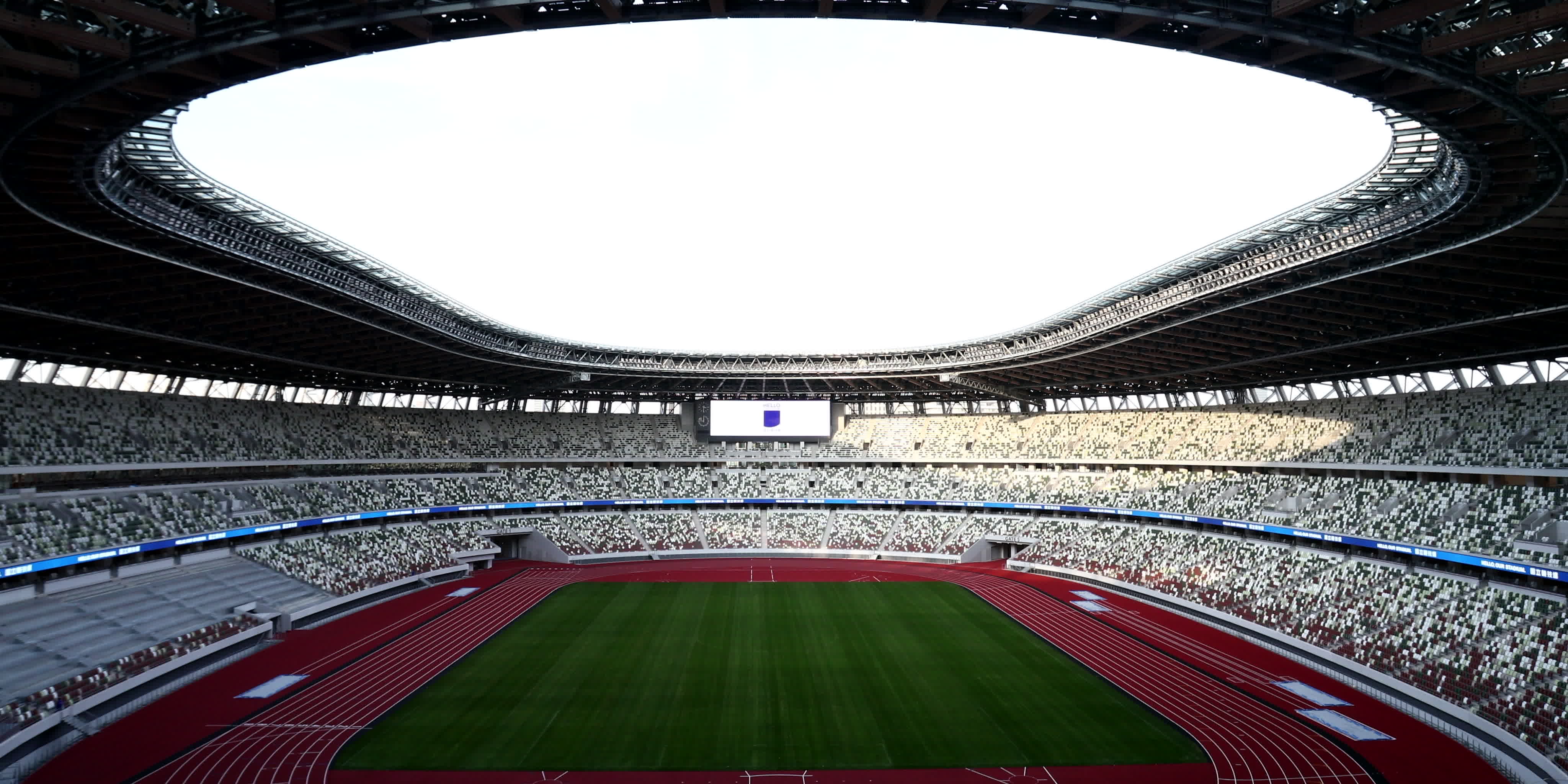 Japan's new National Stadium, a Centerpiece For 2020 Olympics