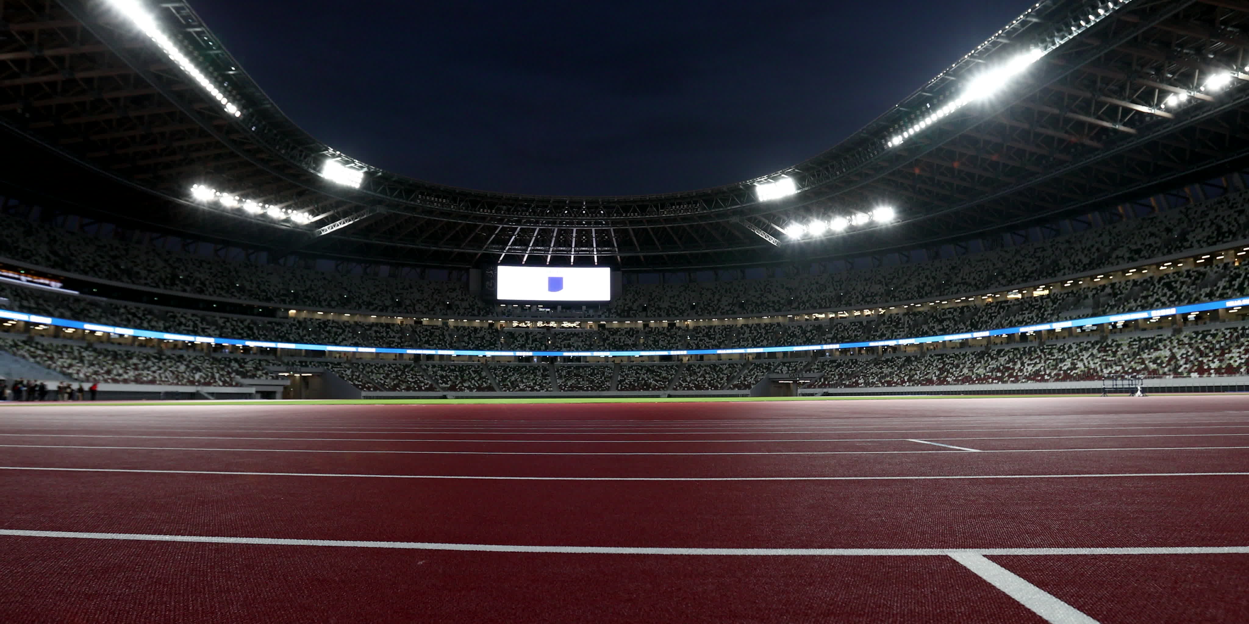 Japan's new National Stadium - Media Tour