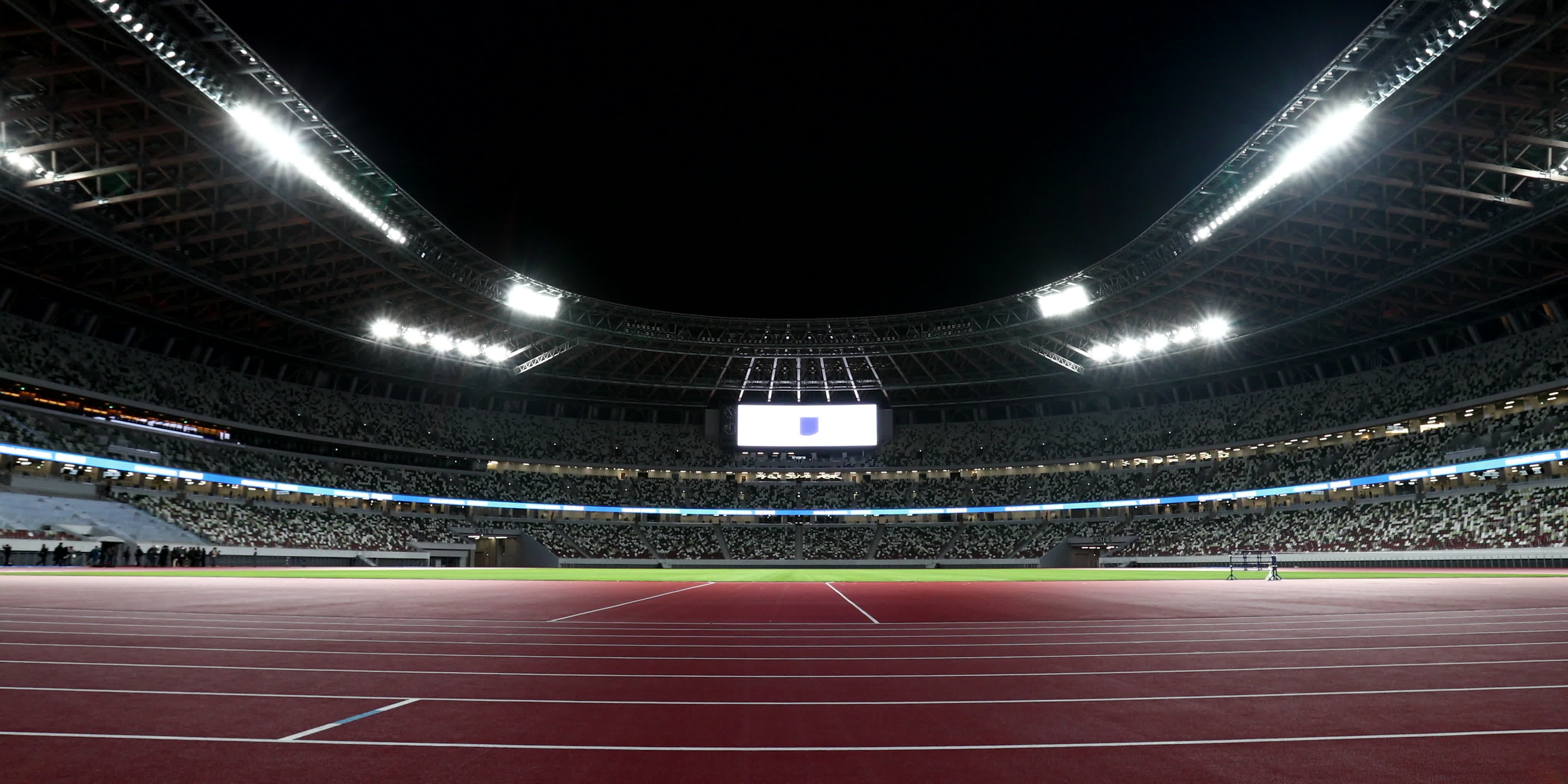Japan's new National Stadium - Media Tour