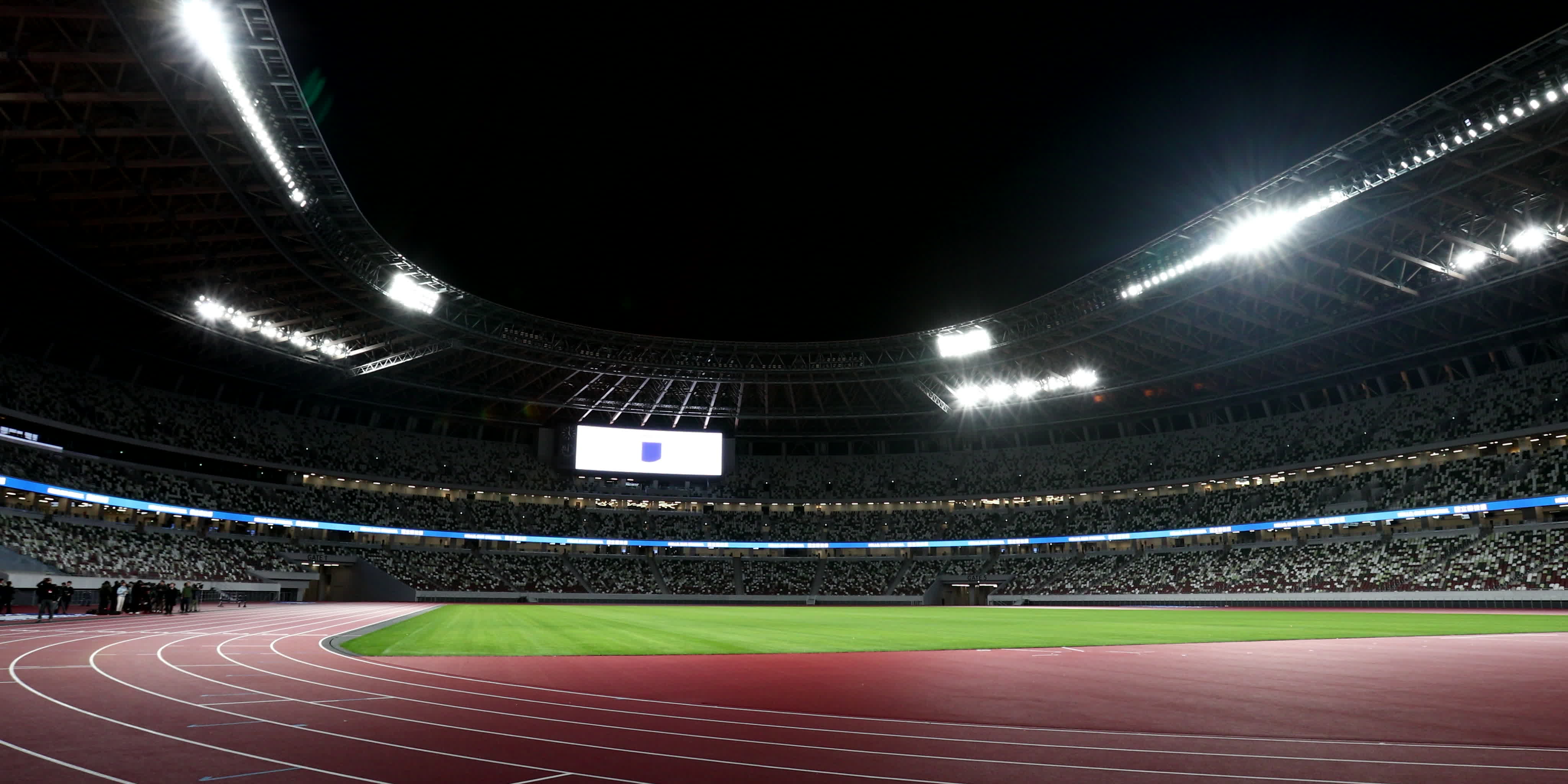 Japan's new National Stadium - Media Tour