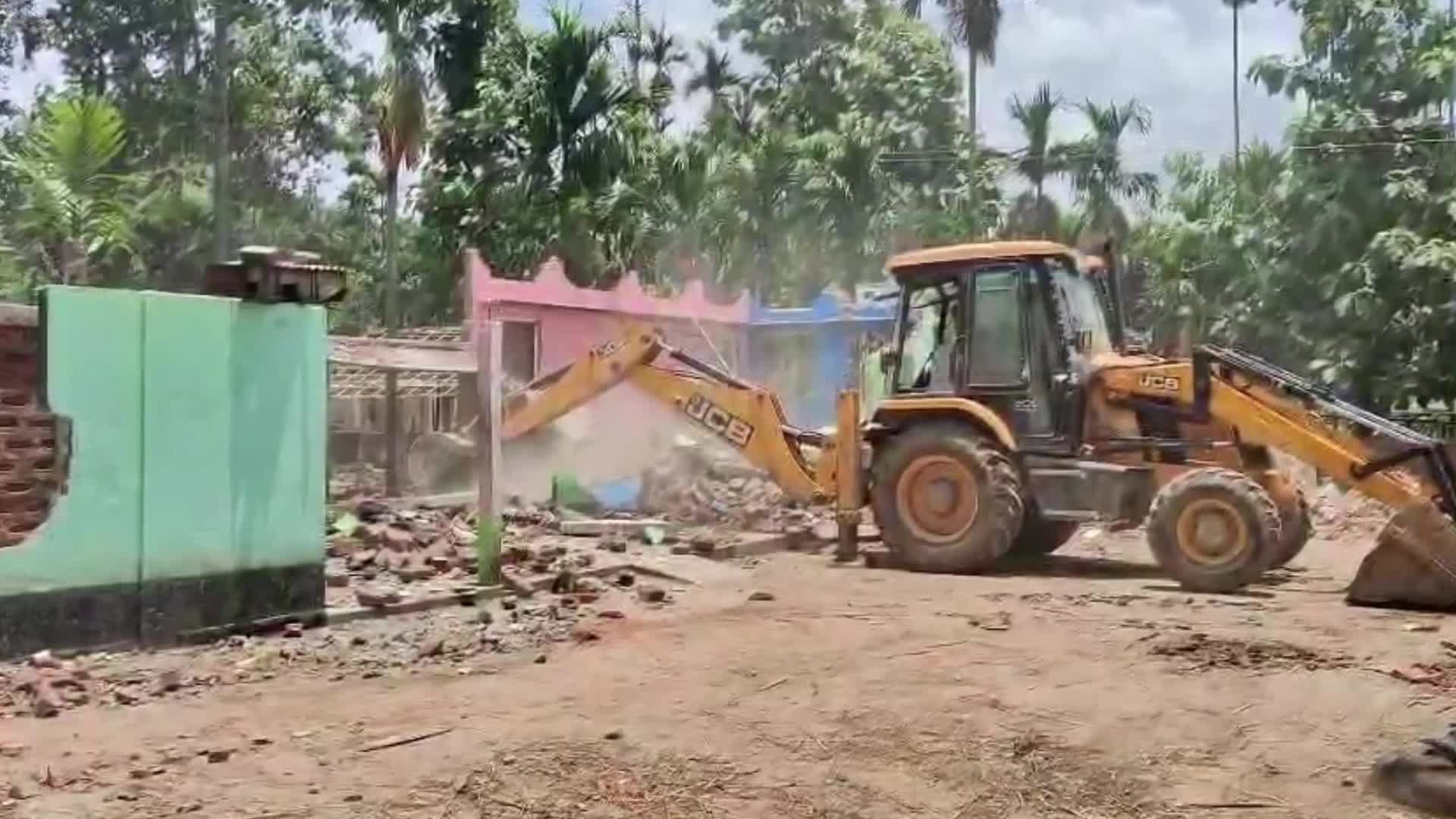 Major Eviction Drive In India's Assam to Remove Forest Land Encroachment 