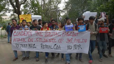 Students Protest In Kolkata 