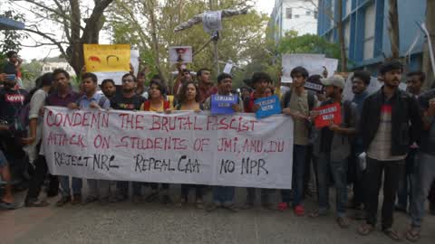 Students Protest In Kolkata 