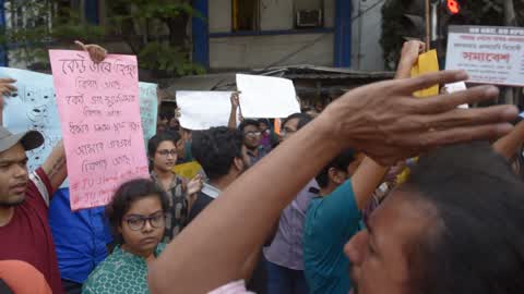 Students Protest In Kolkata 