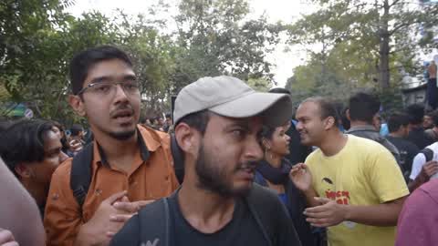 Students Protest In Kolkata 