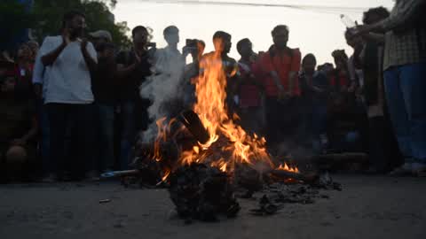 Students Protest In Kolkata 