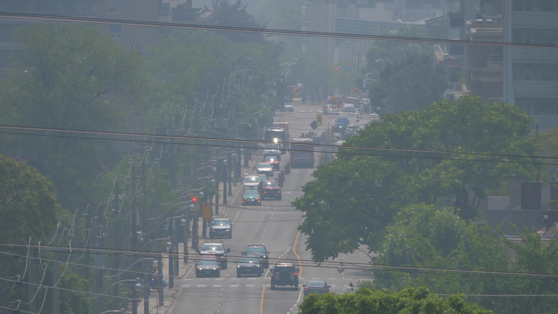 Wildfire Smoke Blankets Toronto