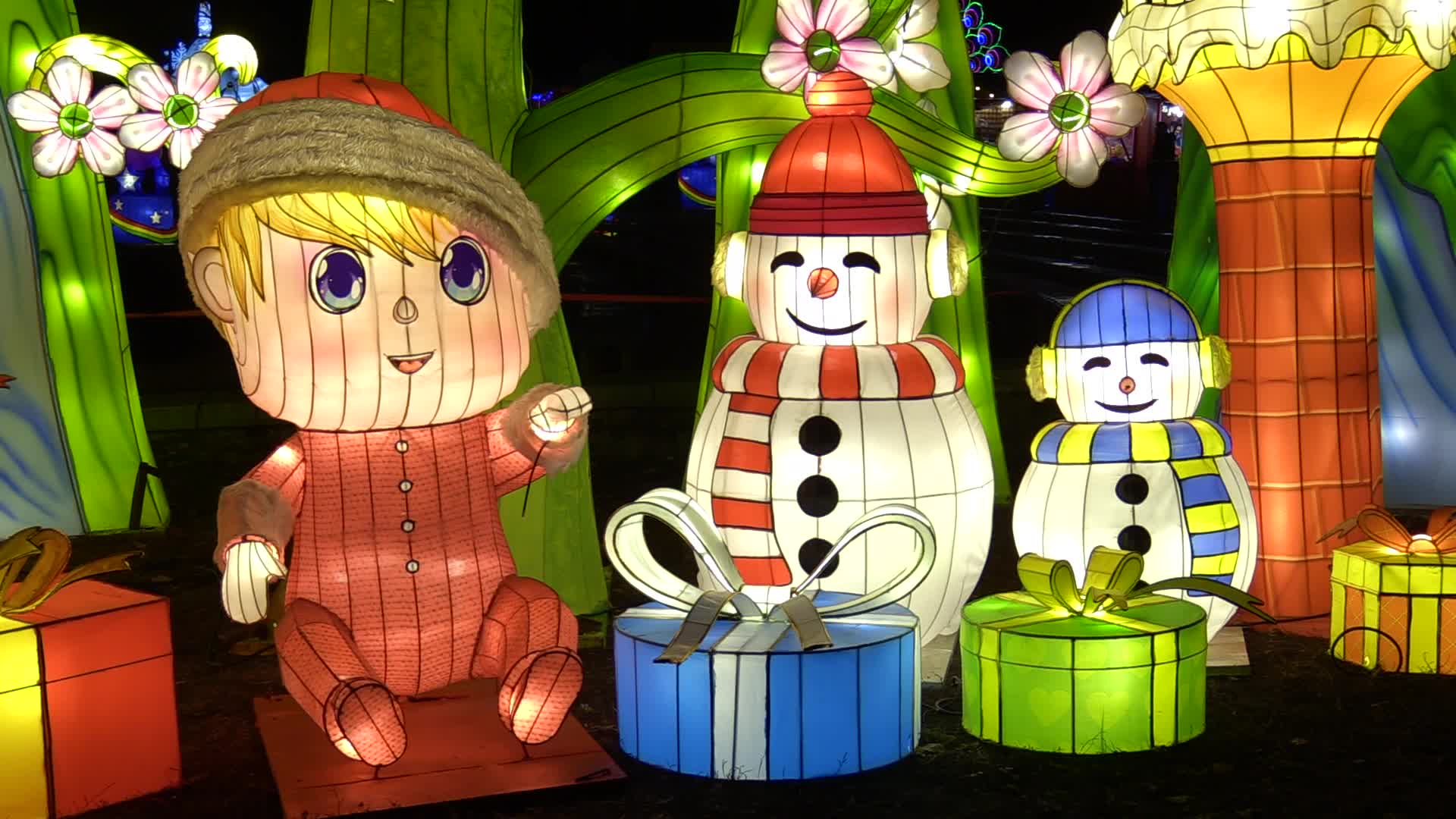 Festival of Giant Chinese Lanterns in Ukraine