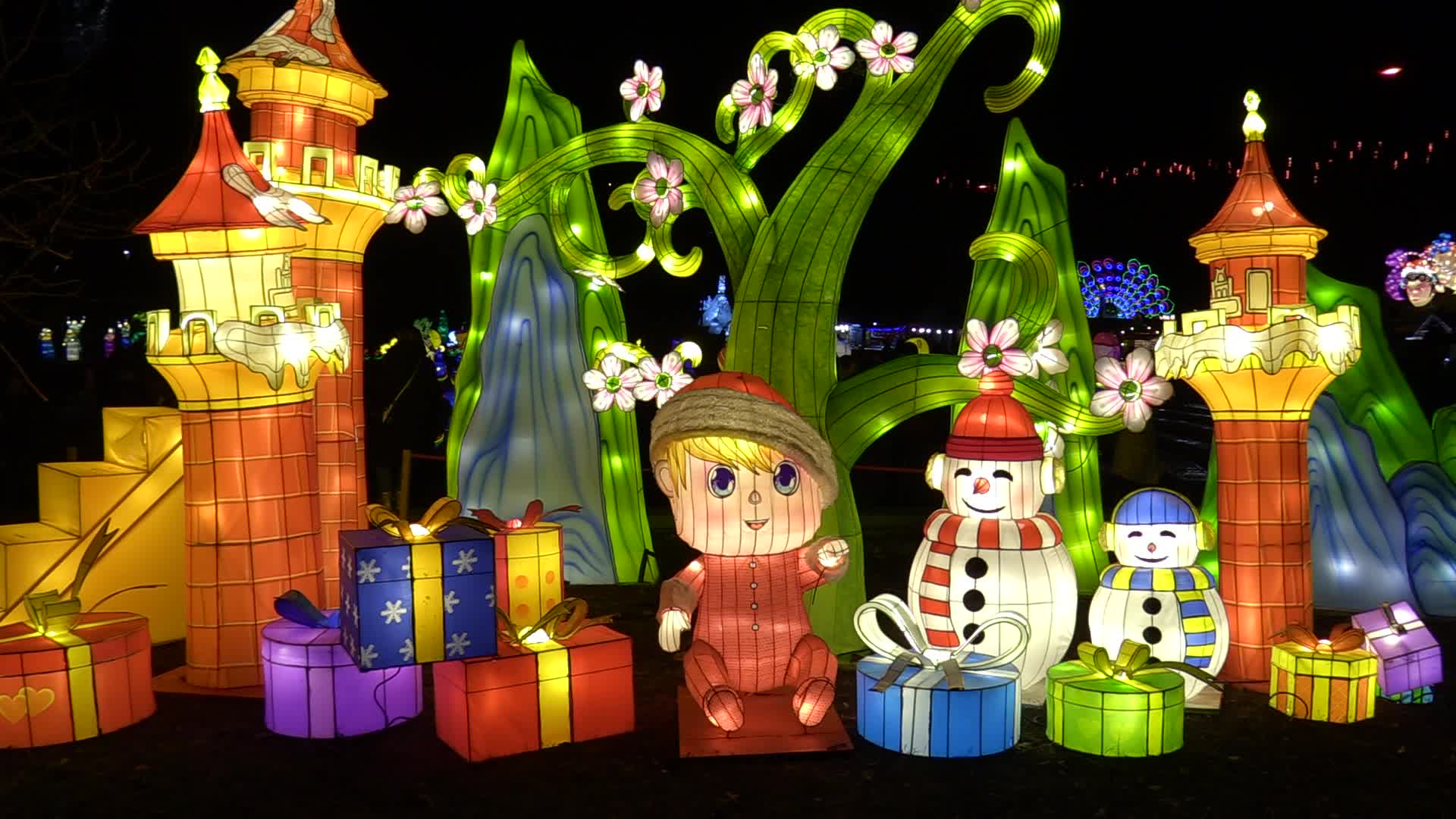 Festival of Giant Chinese Lanterns in Ukraine