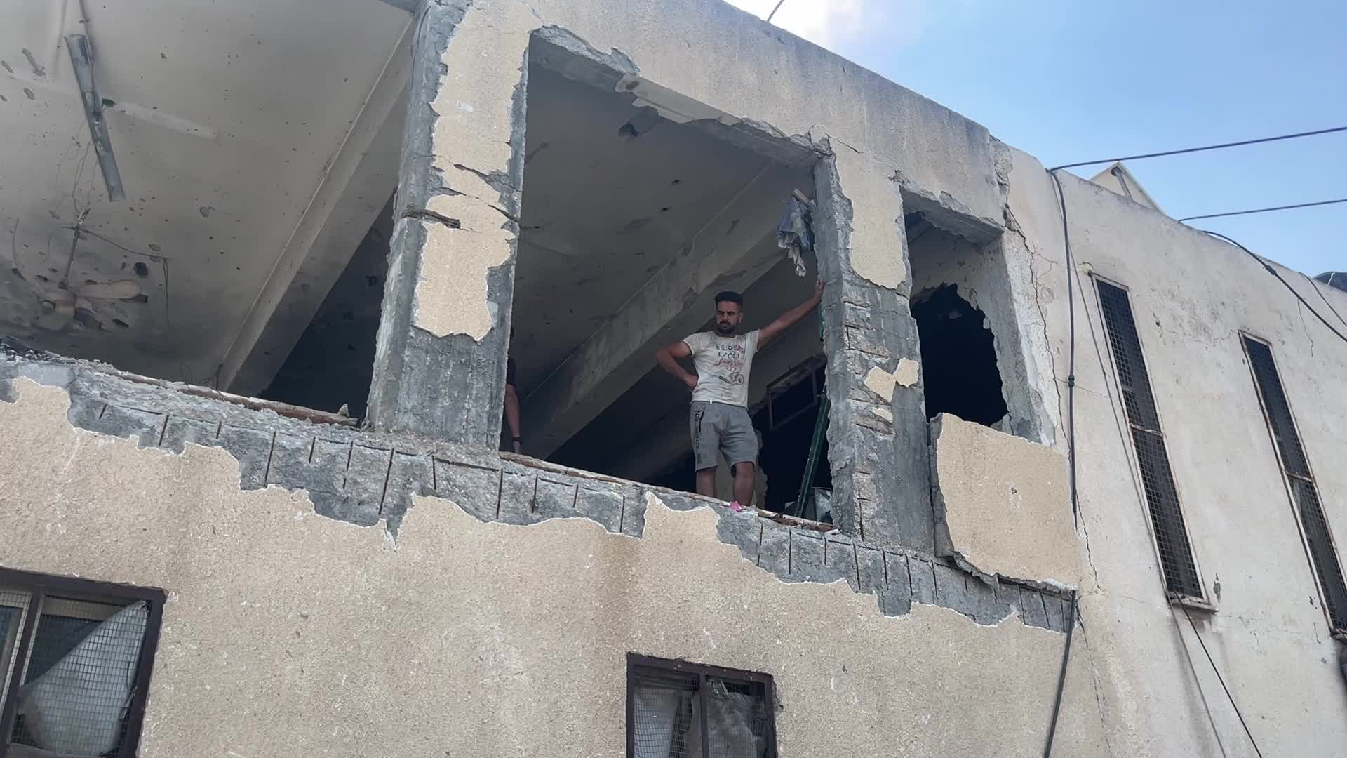 Overnight Israeli Strike In Gaza, Palestine