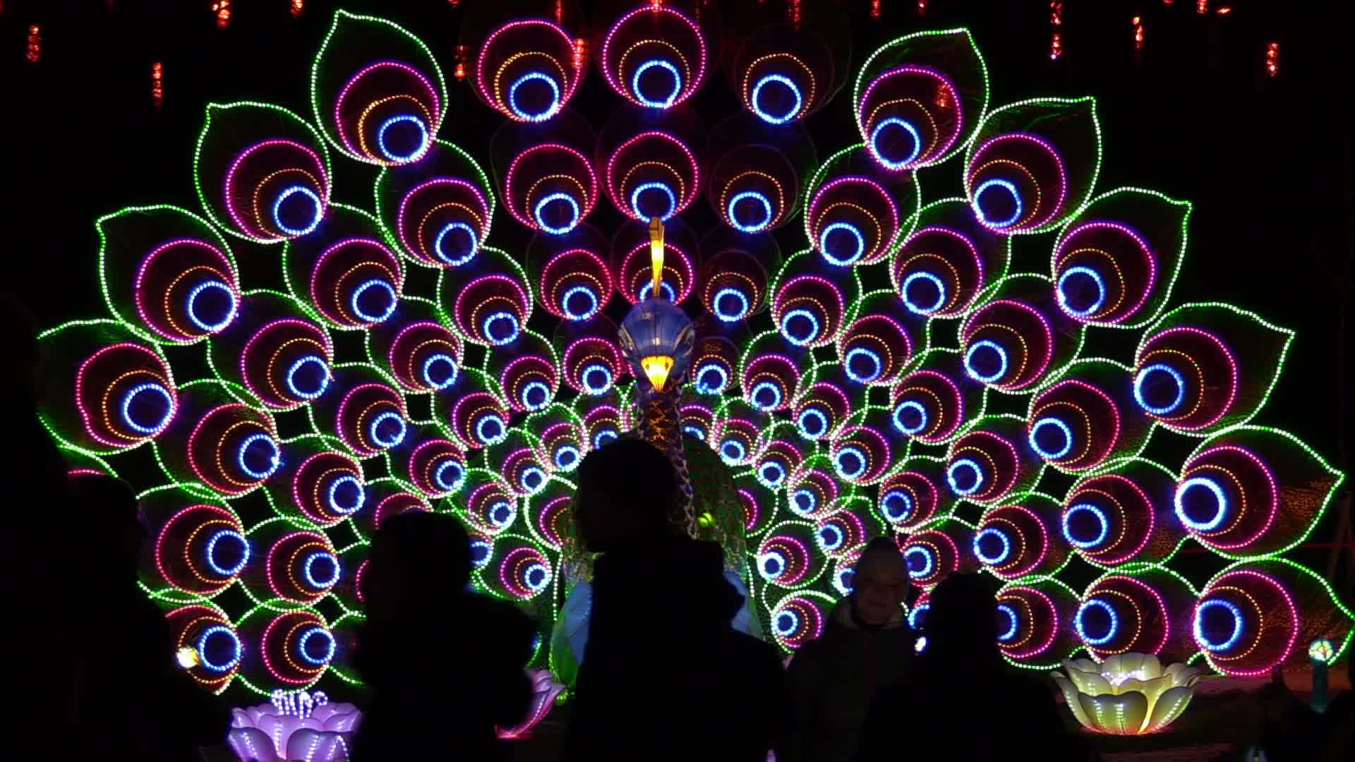 Festival of Giant Chinese Lanterns in Ukraine