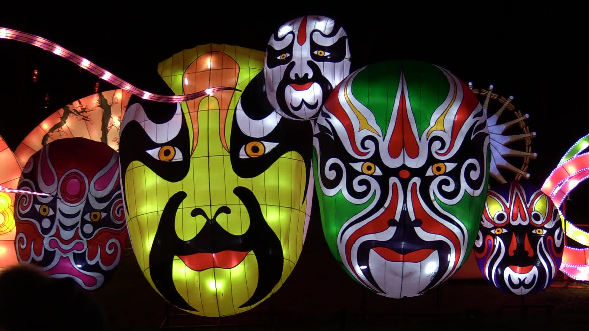Festival of Giant Chinese Lanterns in Ukraine