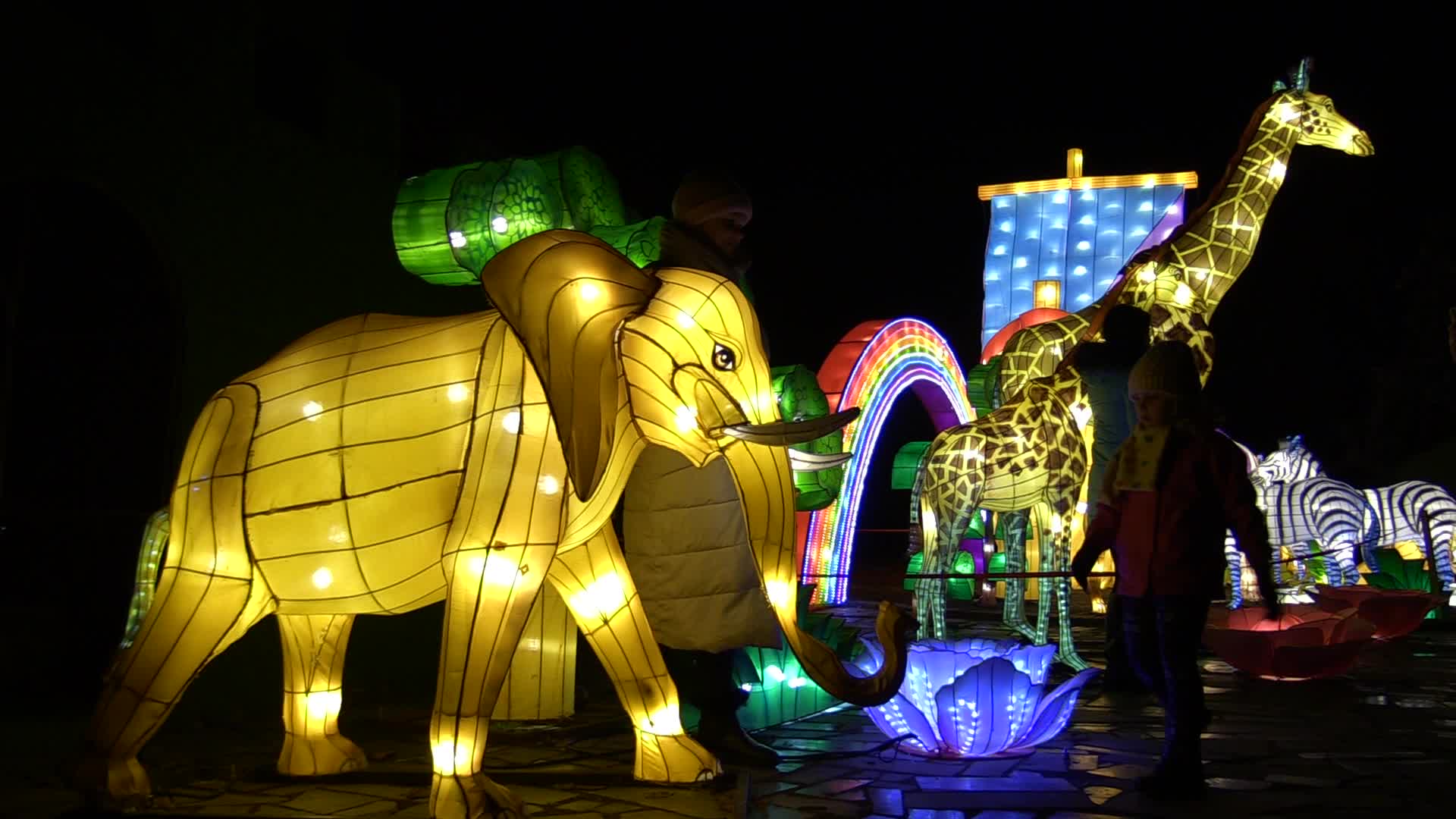 Festival of Giant Chinese Lanterns in Ukraine