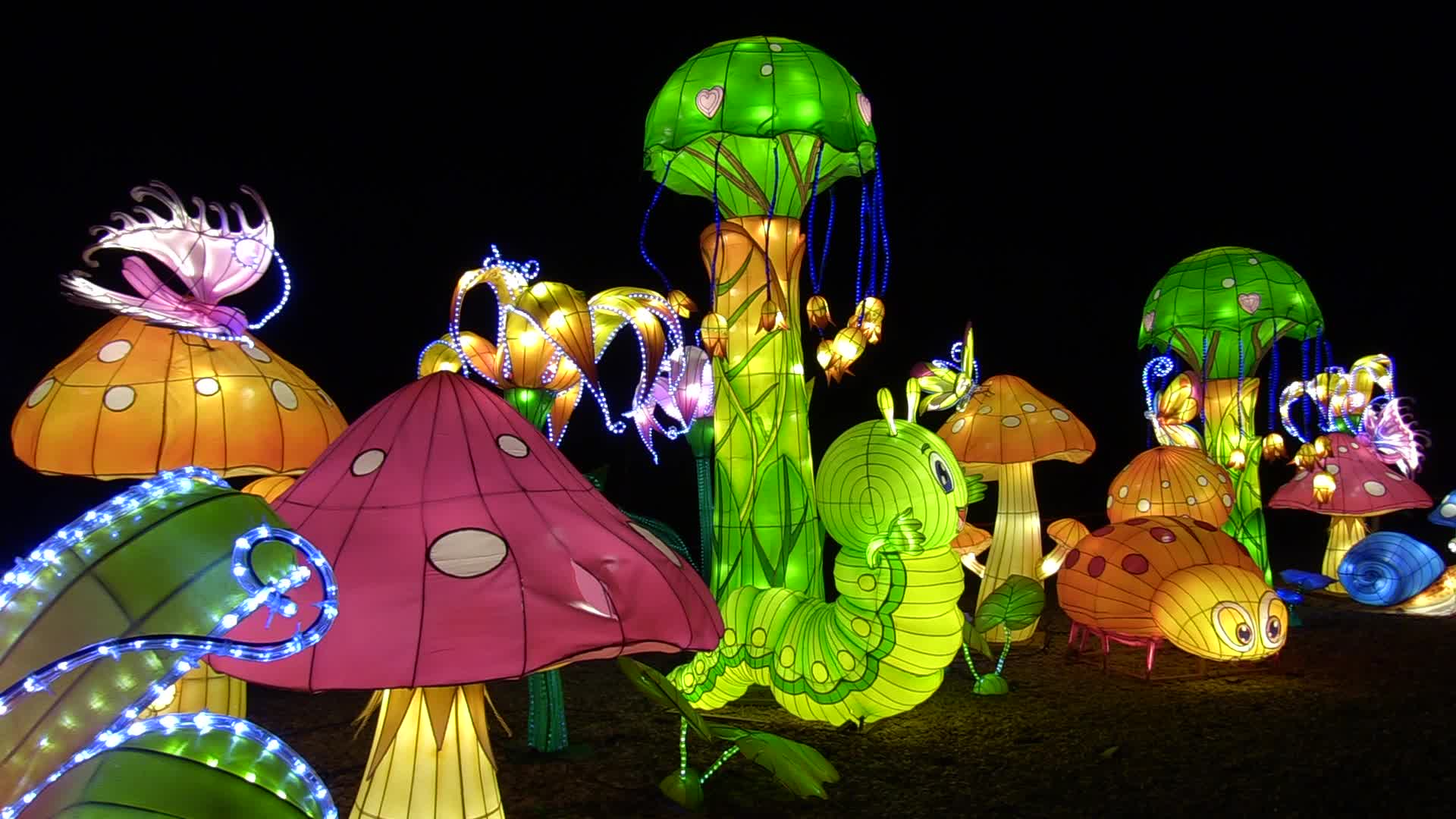 Festival of Giant Chinese Lanterns in Ukraine