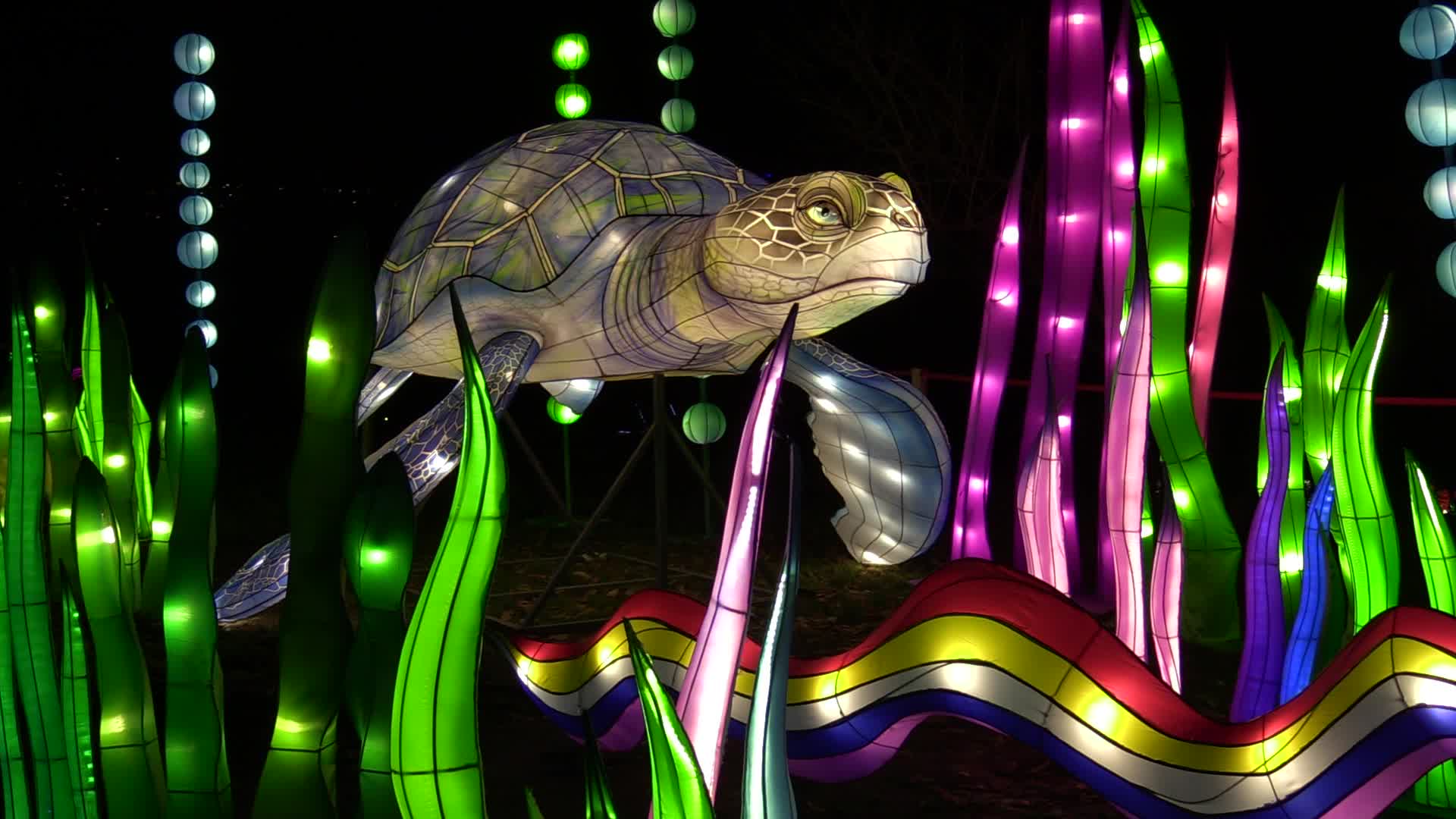 Festival of Giant Chinese Lanterns in Ukraine