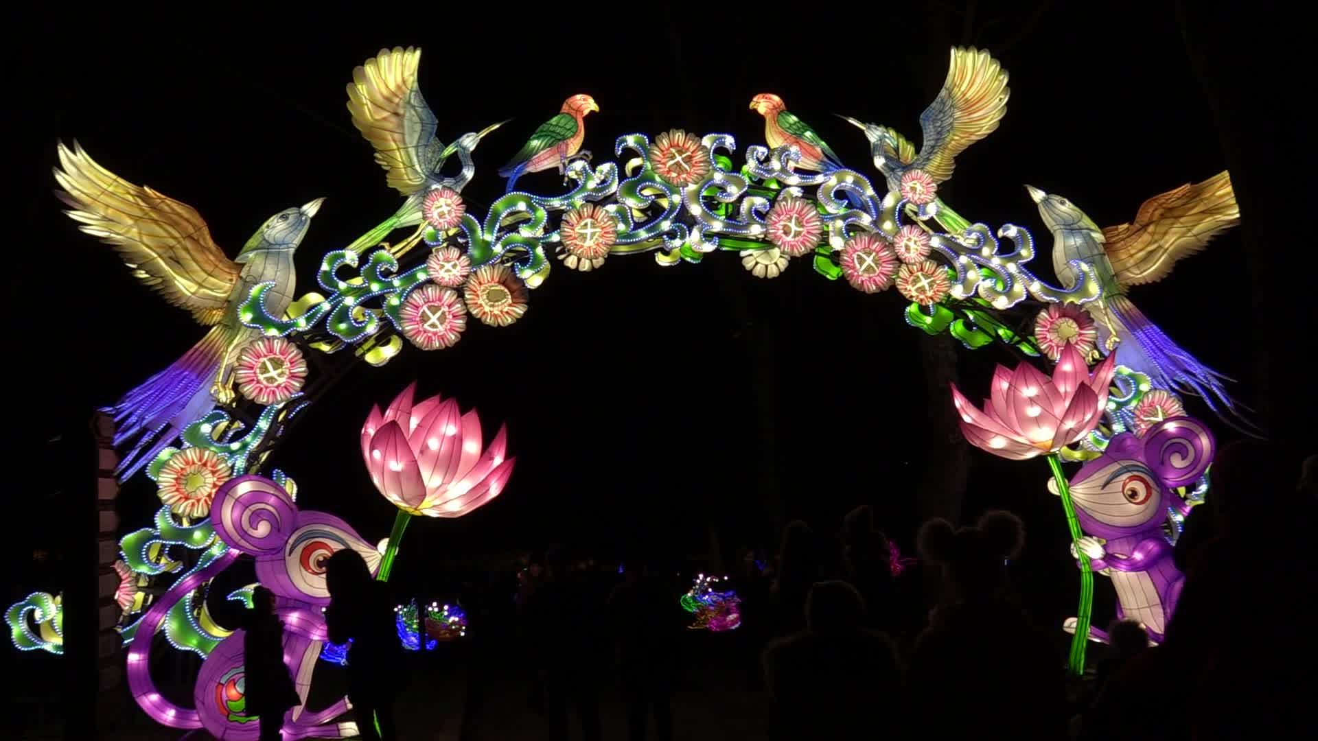 Festival of Giant Chinese Lanterns in Ukraine
