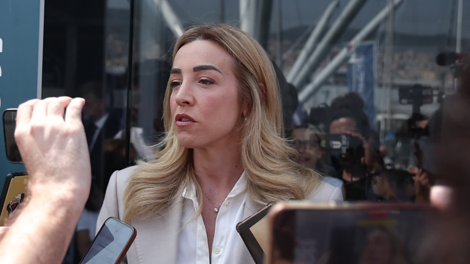 The conference Condurre l'impresa, tracciare la rotta. Donne protagoniste della nuova economia italiana during the last stage of the world tour of Amerigo Vespucci 2023-2025 in Genoa
