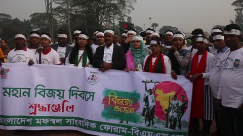 Victory Day Celebration in Dhaka 