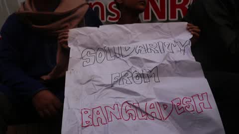Solidarity with the Protest against Indians NRC and CAA Law in Dhaka