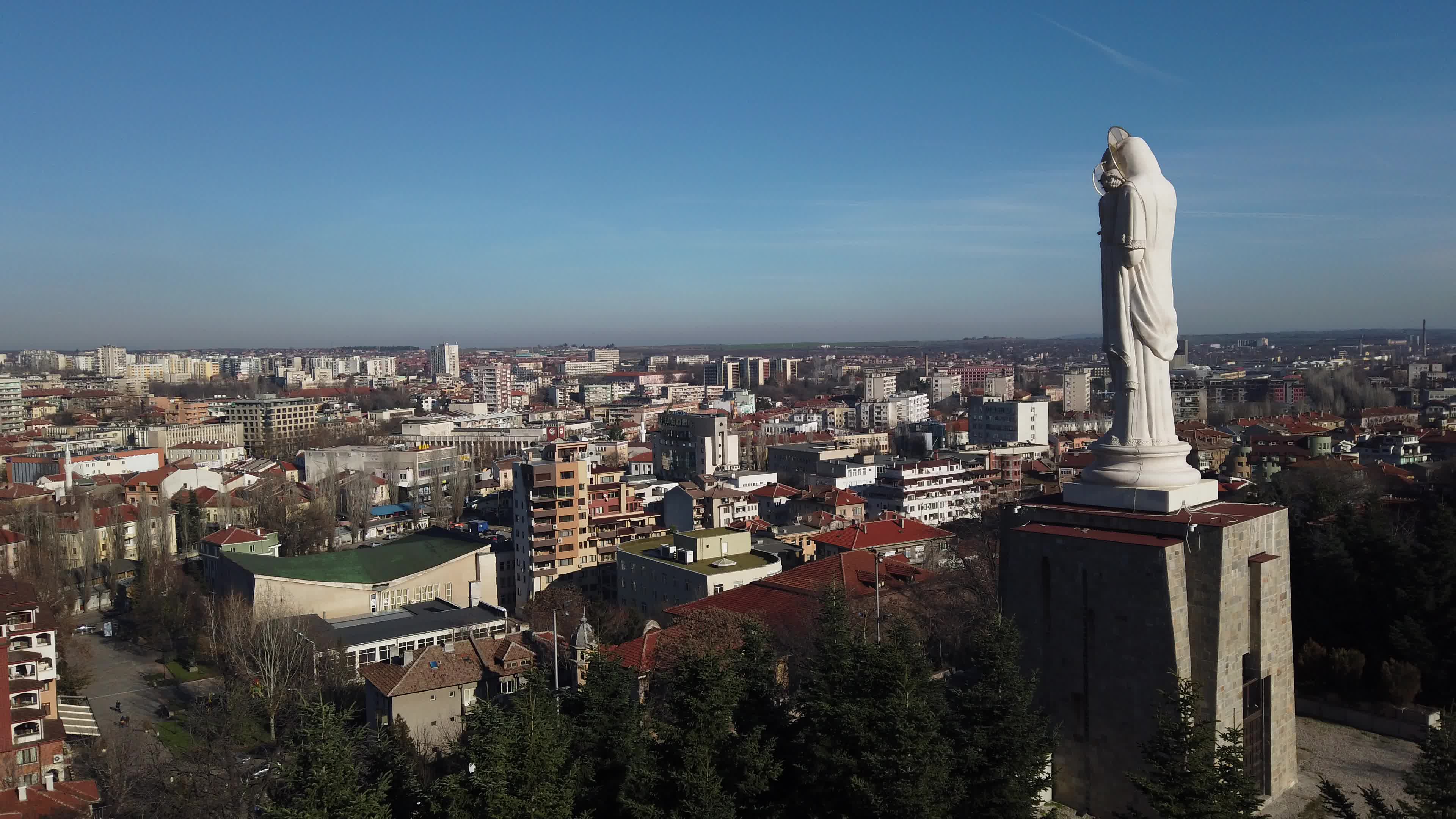 Bulgarian cities - Haskovo the City of the Virgin Mary, Mother of Jesus Monument