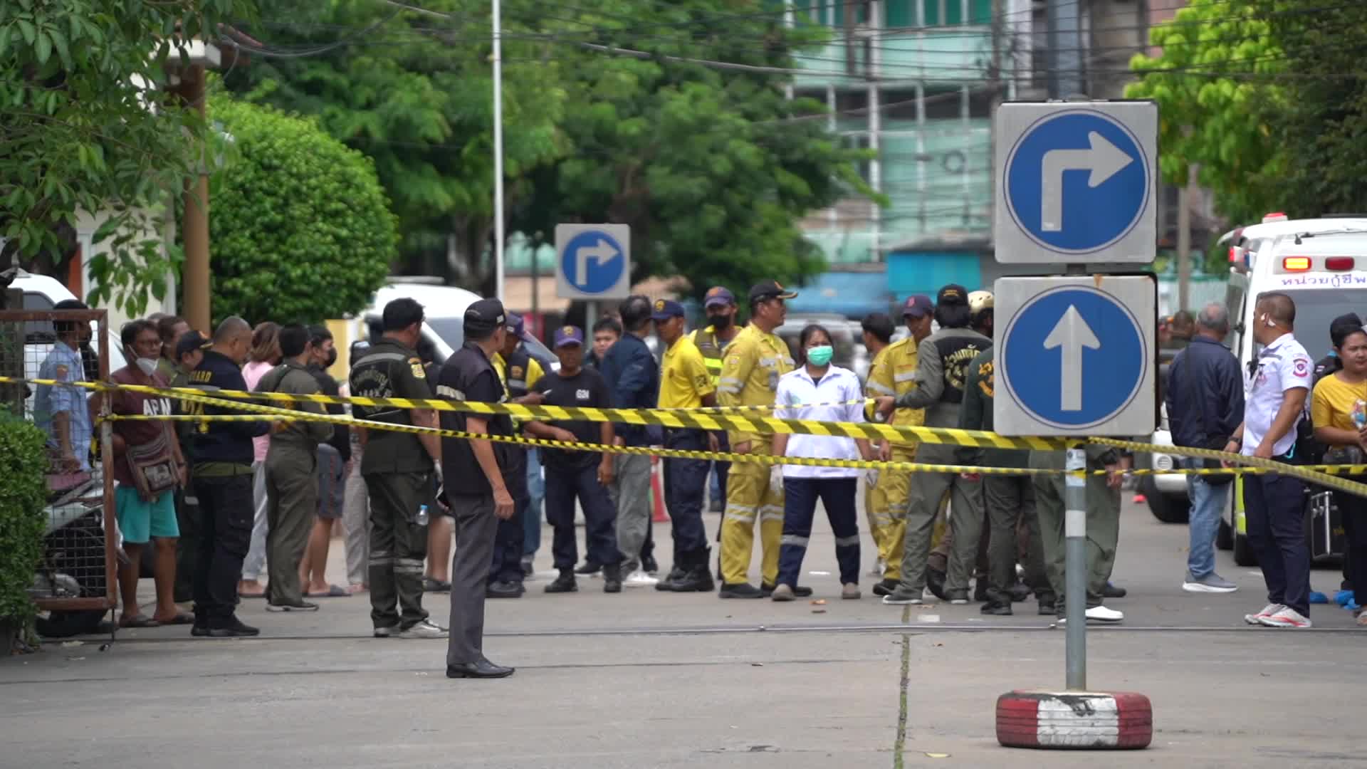 Shooting Killed in Bangkok Market