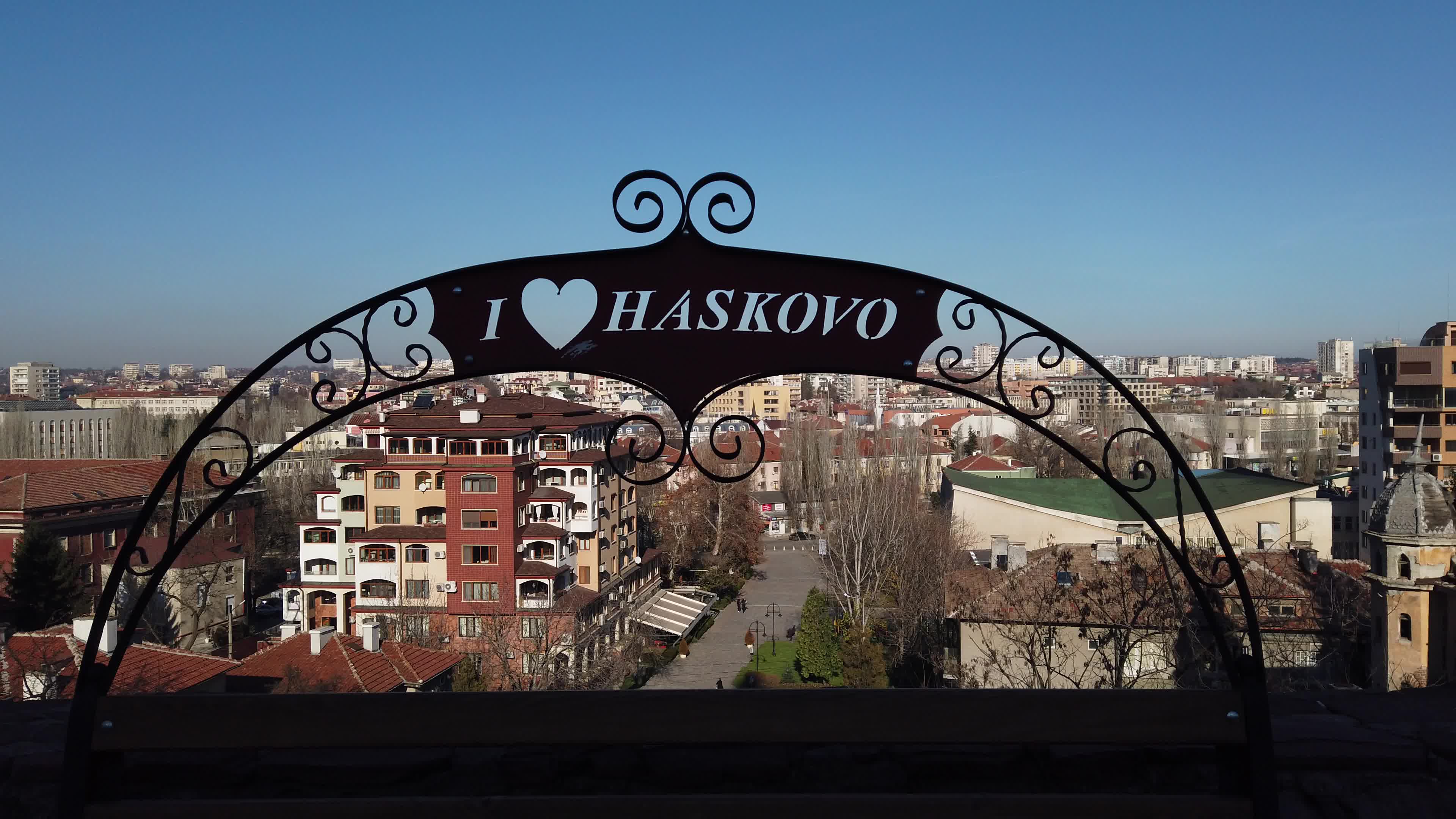 Bulgarian cities - Haskovo the City of the Virgin Mary, Mother of Jesus Monument
