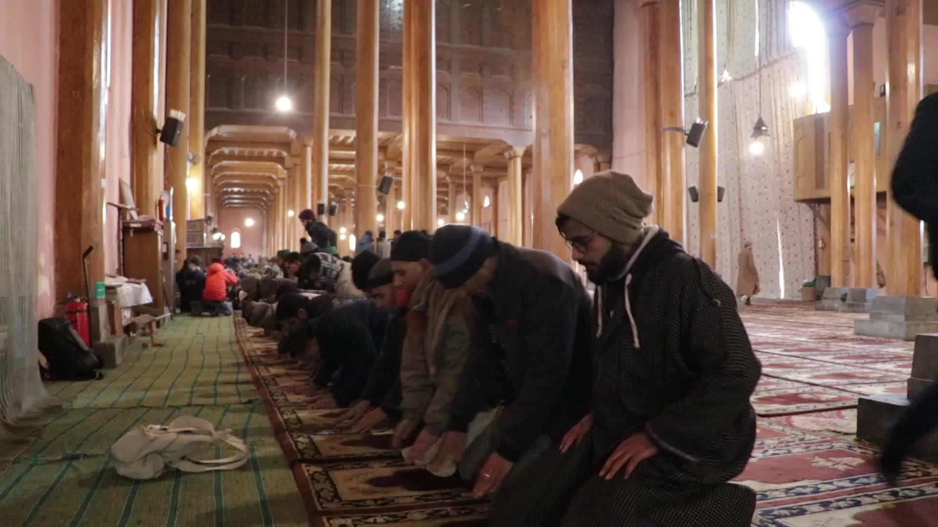 After 134 days, prayers held at Jamia Masjid in Srinagar