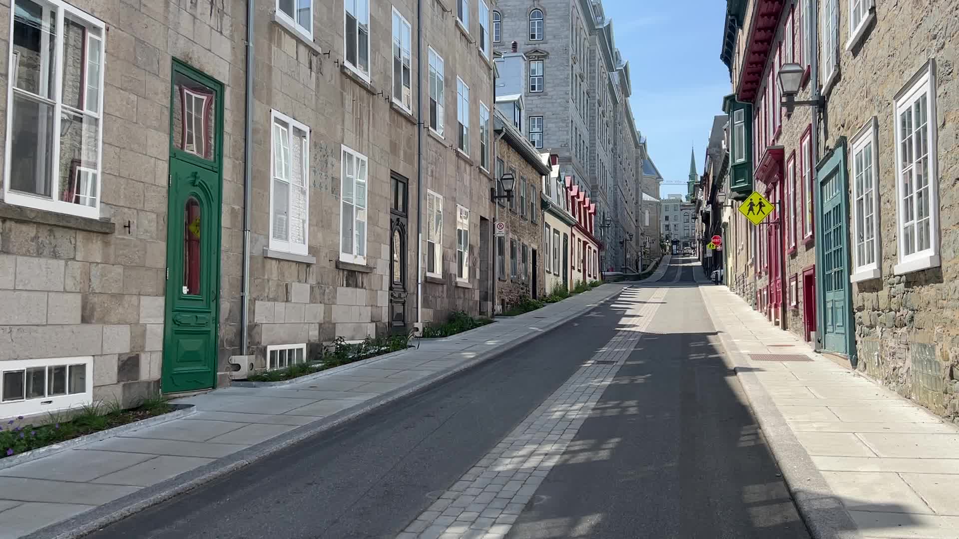 Daily life in Old Quebec City