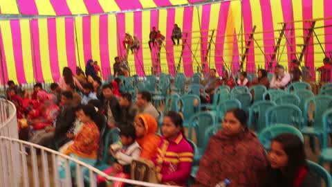Traditional Circus Show in Dhaka