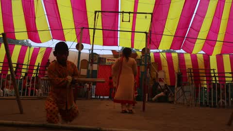 Traditional Circus Show in Dhaka