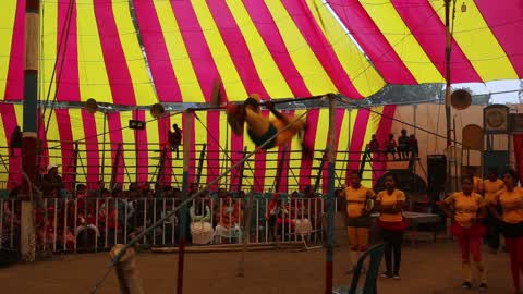 Traditional Circus Show in Dhaka