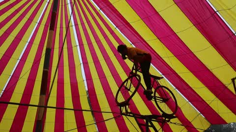 Traditional Circus Show in Dhaka
