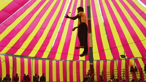 Traditional Circus Show in Dhaka