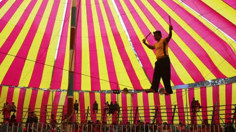 Traditional Circus Show in Dhaka