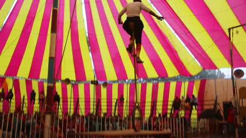 Traditional Circus Show in Dhaka