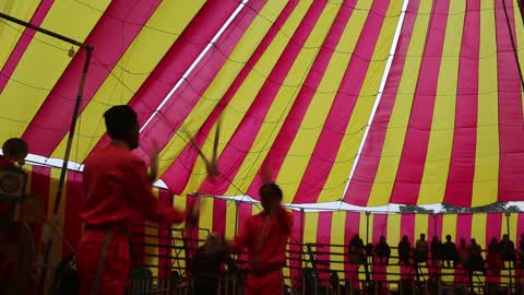 Traditional Circus Show in Dhaka